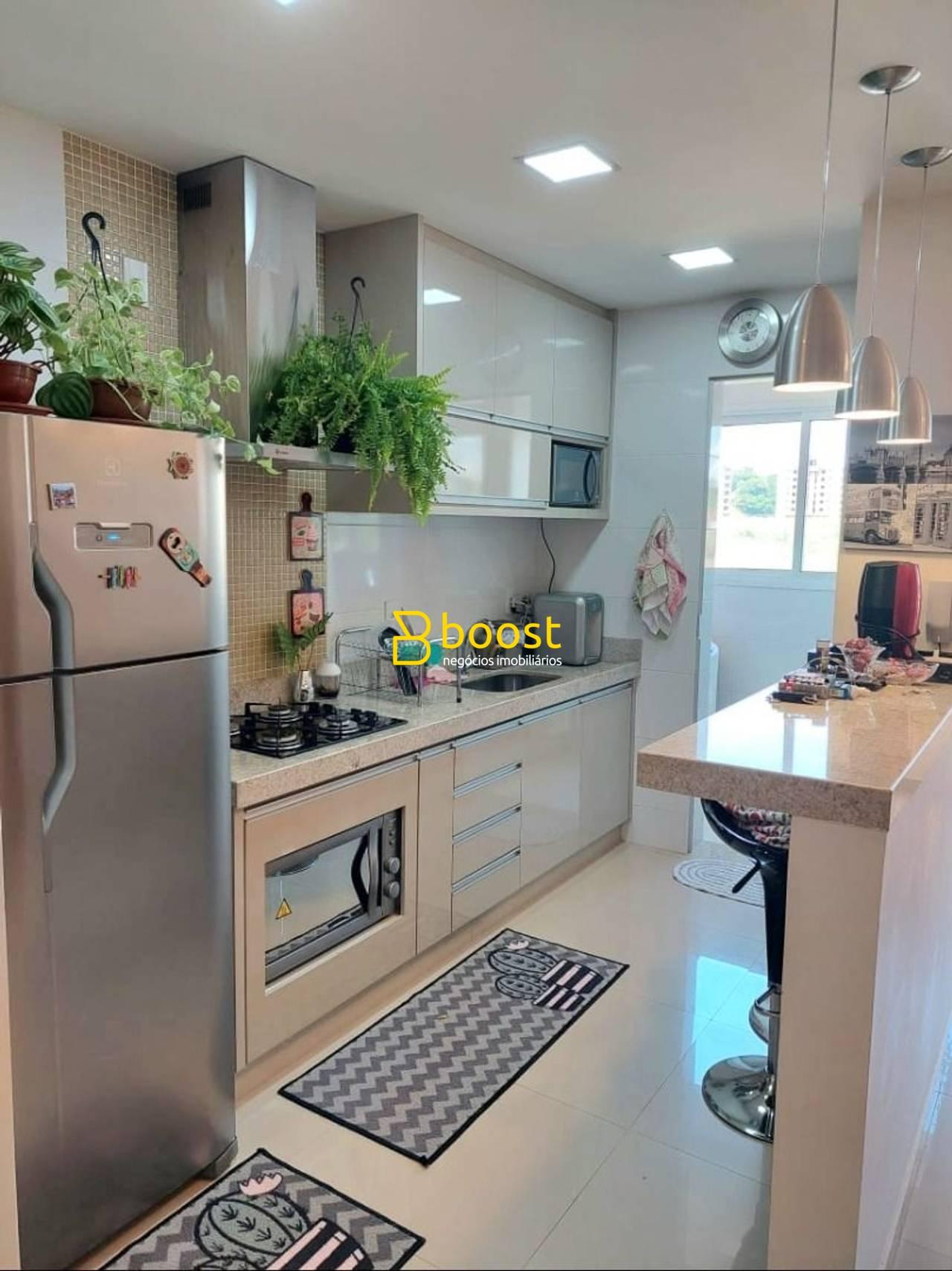 Apartamento com 2 dormitórios, mobiliado e próximo ao Praia Clube à venda, 63 m² por R$ 465.000 - Tubalina - Uberlândia/MG