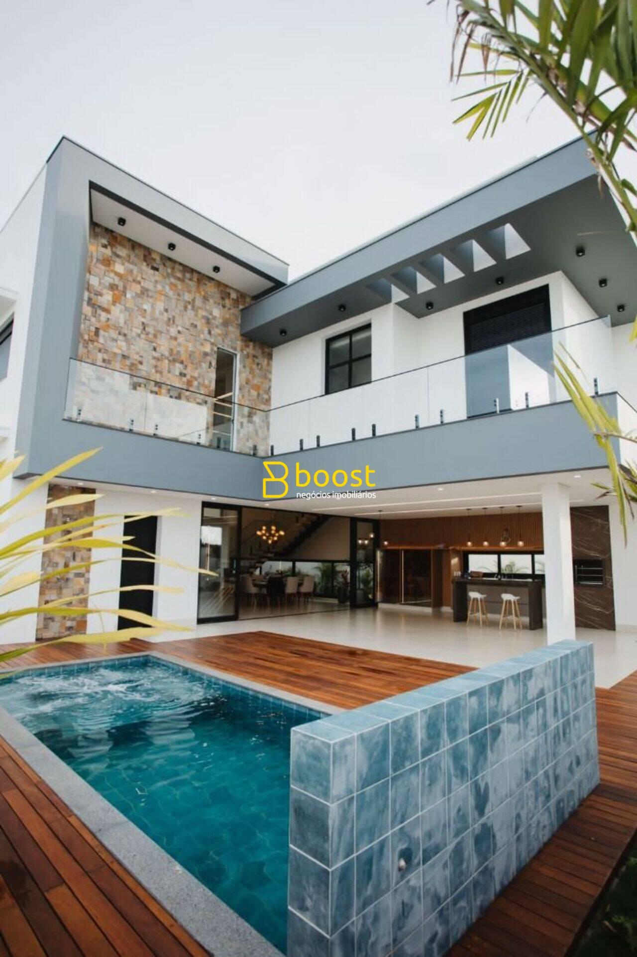 Casa com 3 dormitórios à venda, 234 m² por R$ 3.200.000,00 - Condomínio Alphaville 1 - Granja Marileusa - Uberlândia/MG, foto 4