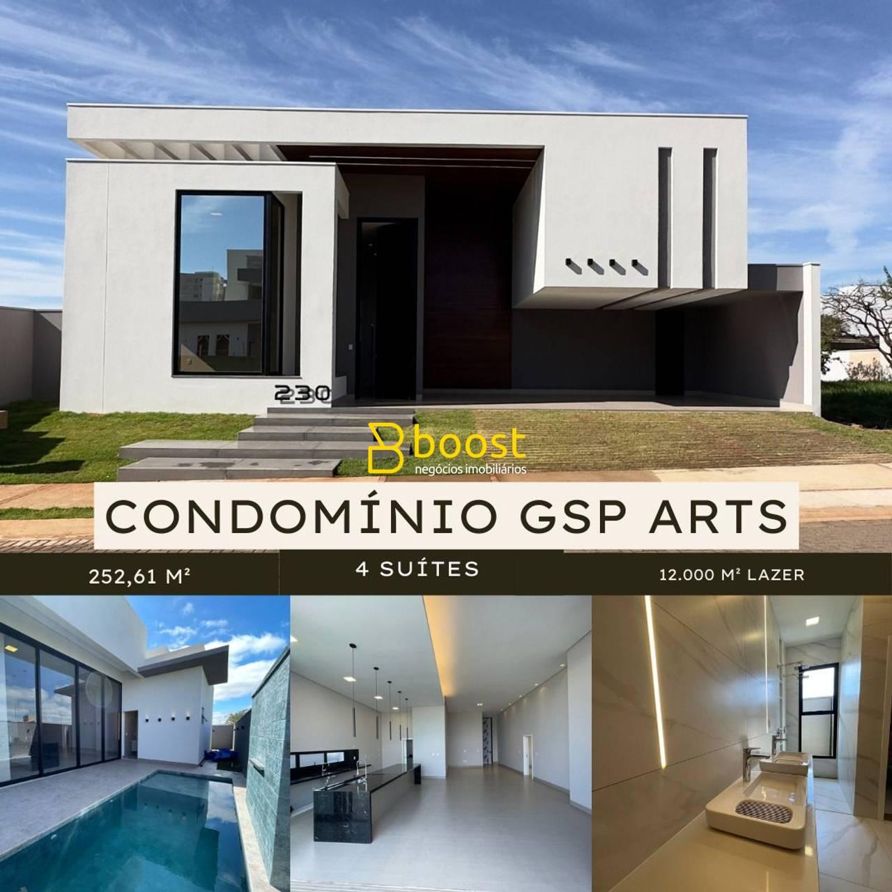 Casa com 3 dormitórios à venda, 252 m² por R$ 2.570.000,00 - Condomínio Arts - Uberlândia/MG