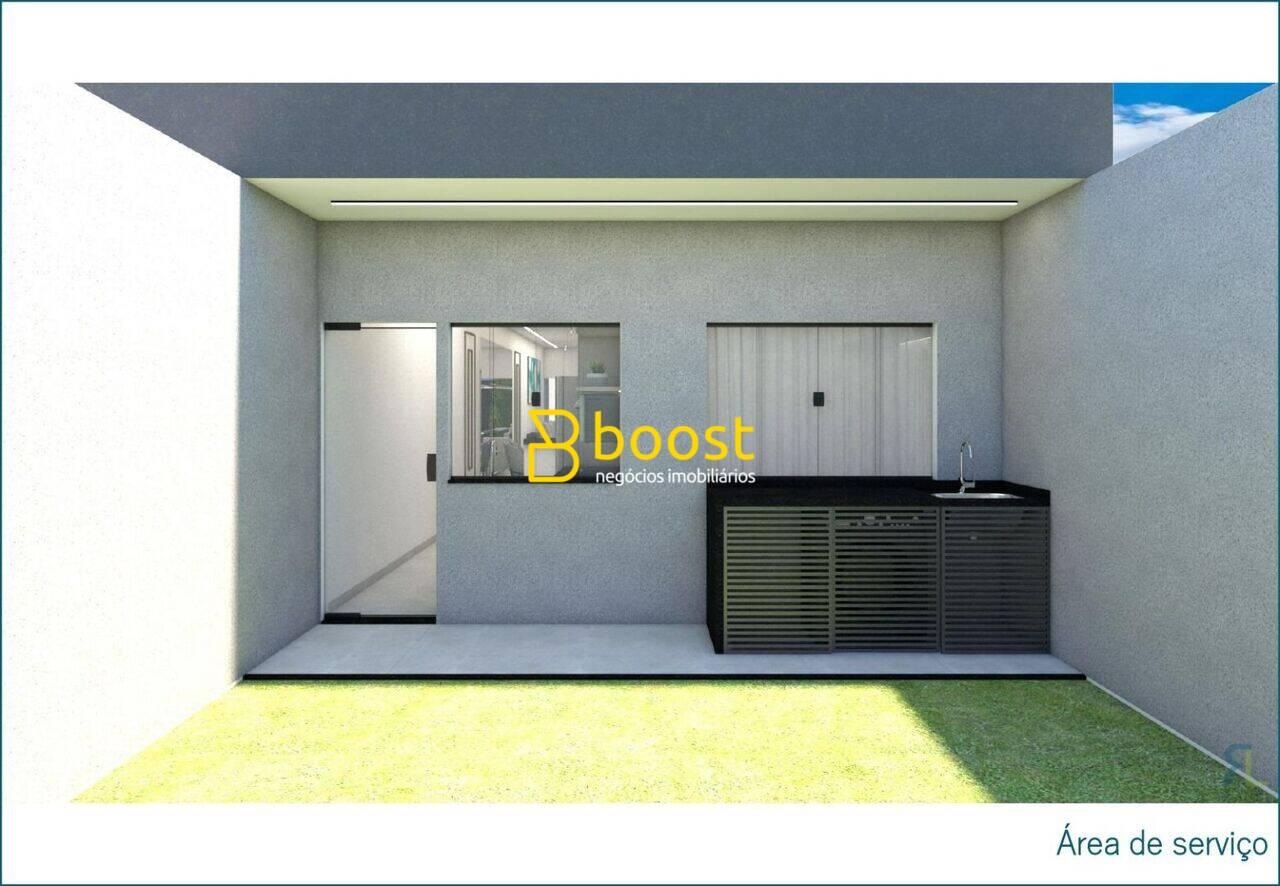 Casa com 2 dormitórios à venda, 75 m² por R$ 420.000,00 - Shopping Park - Uberlândia/MG, foto 2