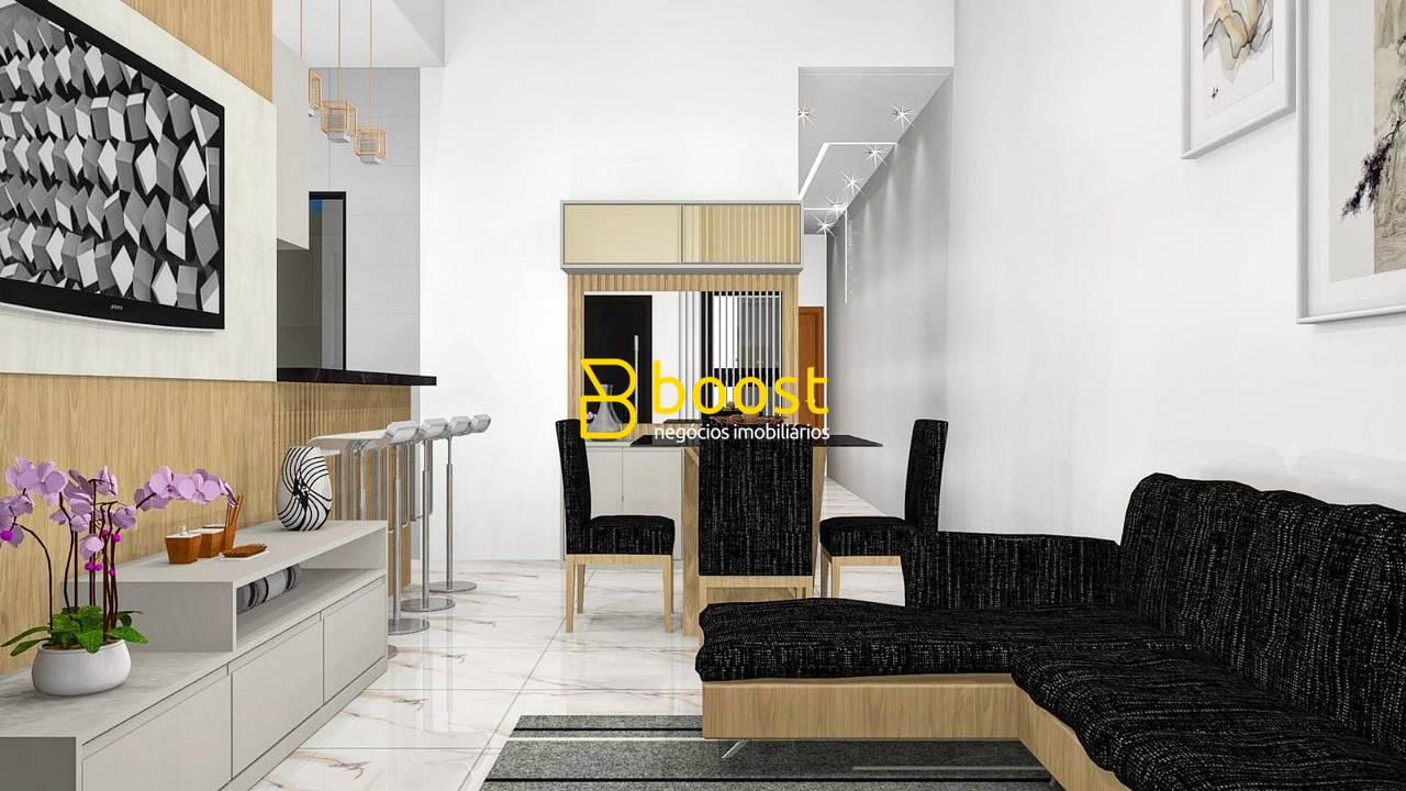 Casa com 3 dormitórios à venda, 82 m² por R$ 500.000 - Novo Mundo - Uberlândia/MG
