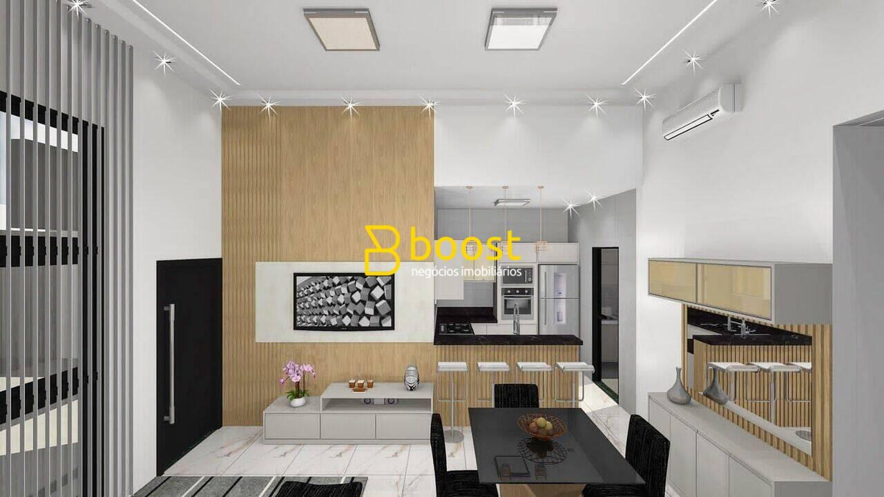 Casa com 3 dormitórios à venda, 82 m² por R$ 500.000 - Bem Viver - Uberlândia/MG, foto 4