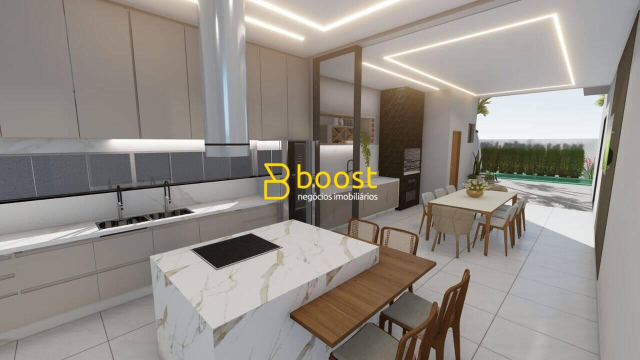 Casa com 3 quartos, 185 m², à venda por R$ 1.800.000 - Condomínio Splêndido - Uberlândia/MG, foto 2