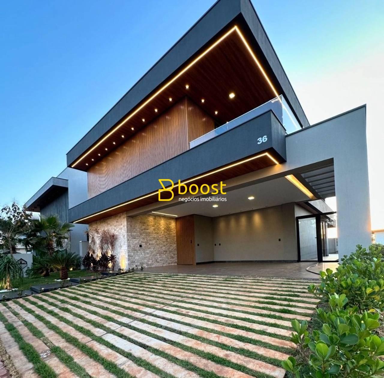 Sobrado com 4 dormitórios à venda, 375 m² por R$ 5.000.000,00 - Condomínio Cyrela Buritis - Uberlândia/MG