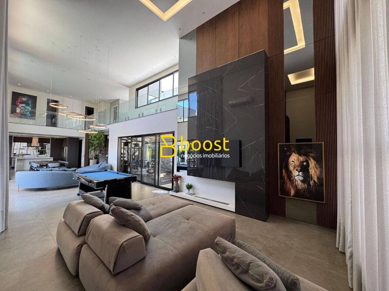 Sobrado com 4 dormitórios à venda, 475 m² por R$ 6.850.000,00 - Jardins Gênova - Uberlândia/MG, foto 4