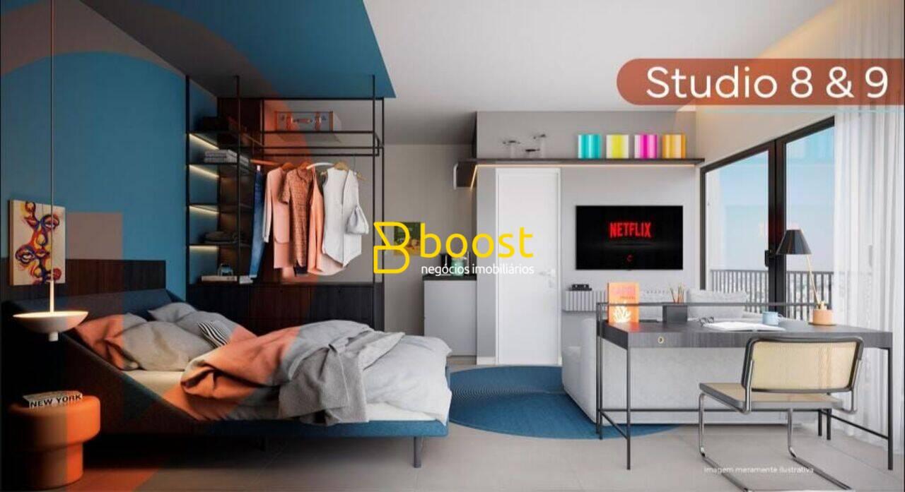 Studio com 1 quarto, 36 m², à venda por R$ 433.000 - Tibery - Uberlândia/MG, foto 2