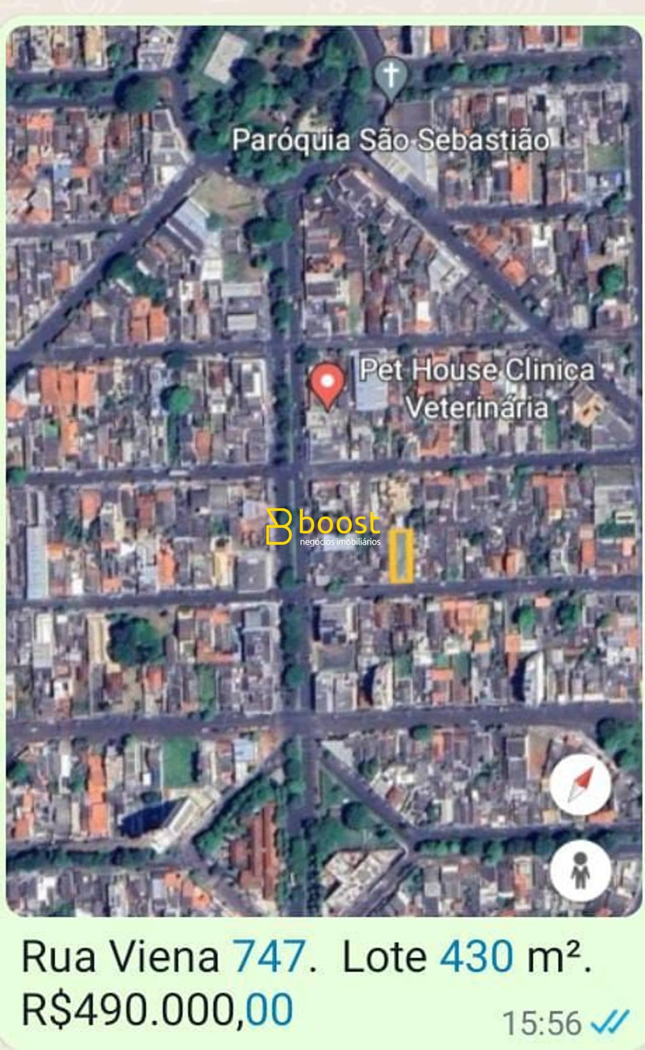 Terreno à venda, 430 m² por R$ 490.000,00 - Tibery - Uberlândia/MG