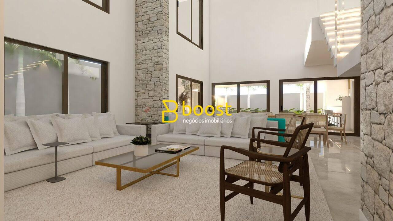 Casa com 4 dormitórios à venda, 379 m² por R$ 3.979.000 - Gávea - Uberlândia/MG, foto 3
